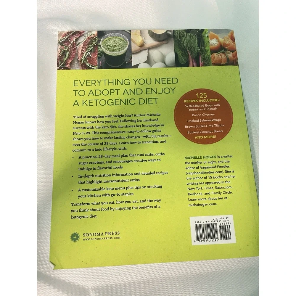 Keto in 28: The Ultimate‎ Low-Carb, High-Fat Weight-Loss Solution - VERY GOOD